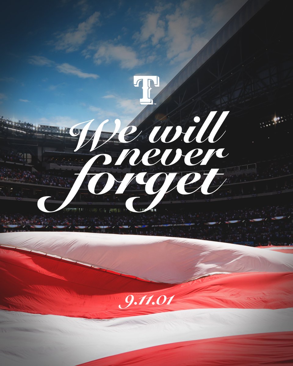 We will #NeverForget.