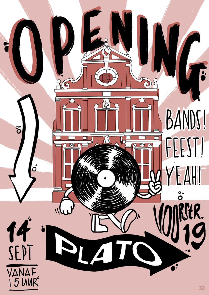 Nieuwe locatie Plato Utrecht!
Sinds begin augustus is de winkel verhuisd 100 meter verderop in de Voorstraat. Een geweldige plek met drie keer zoveel ruimte als voorheen. Komende zaterdag 14 september vanaf 15:00 is het openingsfeest met diverse bands!