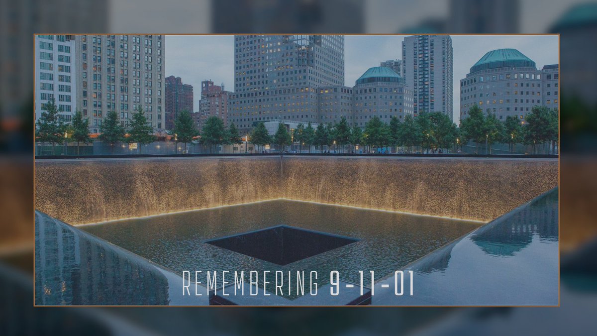 We remember.

"Time is passing. Yet, for the United States of America, there will be no forgetting September the 11th. We will remember every rescuer who died in honor. We will remember every family that lives in grief."

- Mr. George W. Bush, 43rd President of the United States