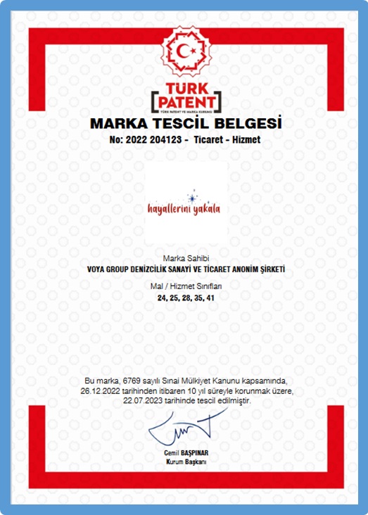 Türkiye'nin Balıkçılık e-Ticaret Pazaryeri FISHING olarak Sloganımız #hayalleriniyakala Türk Patent Enstitüsü tarafından Şirketimiz Voya Group Denizcilik A.Ş adına tescillidir. FISHING entegrasyon süreçleri devam etmektedir.    

FISHING ile #hayalleriniyakala
