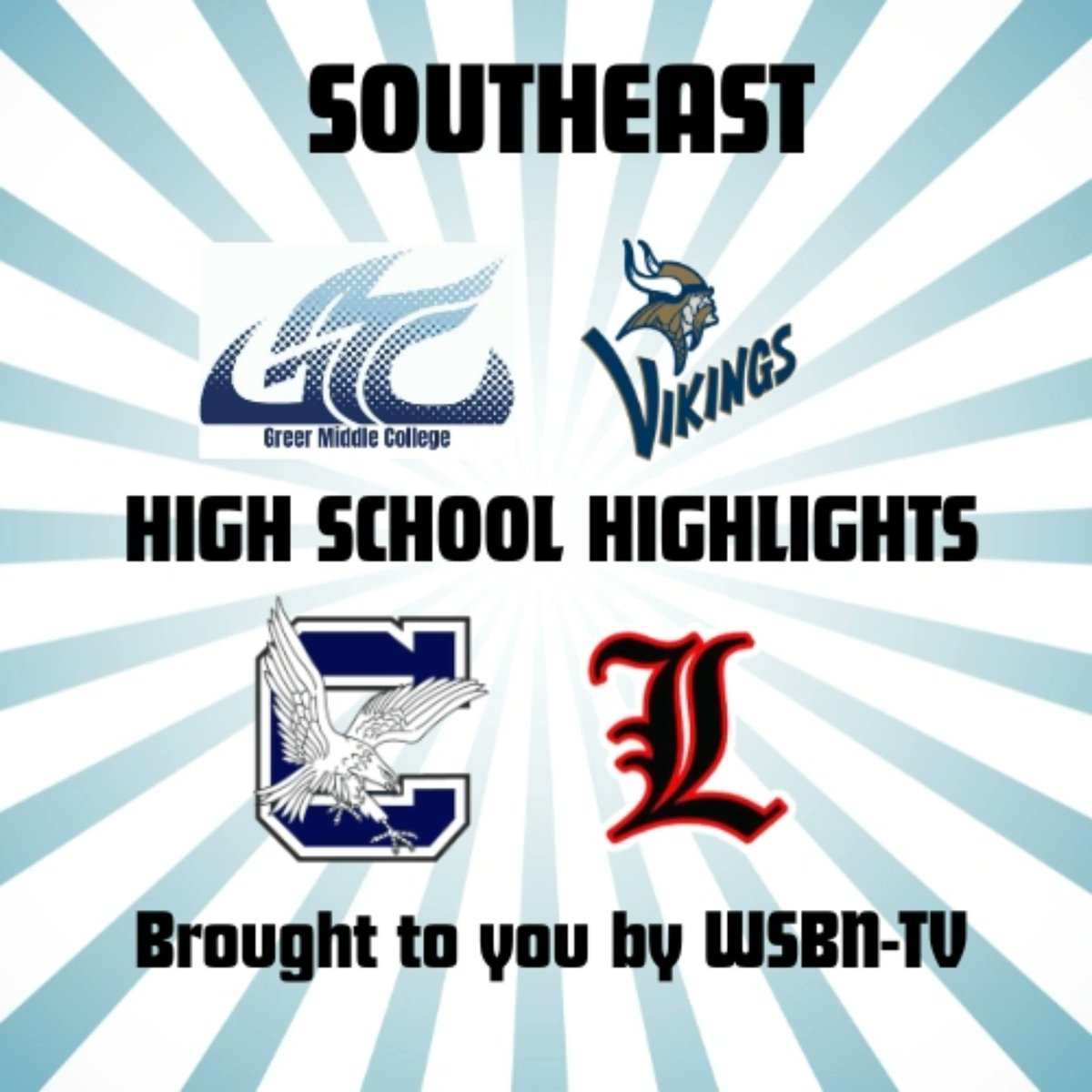 Next show tonight at 8 pm est! Join at wsbn.tv/channel-24-fun… <a href="/wsbn_tv/">WSBN TV World Sports Broadcasting Network</a> <a href="/BJack1973/">Bailey Jackson</a> <a href="/BlueEagleAD/">BlueEagleAD</a> <a href="/CHS_BlueEagles/">Clover High School</a> <a href="/GMCBlazerNews/">Greer Middle College</a> <a href="/SpartanburgHS/">Spartanburg High School</a> <a href="/LandrumHS/">Landrum High School</a> #highschoolhighlights