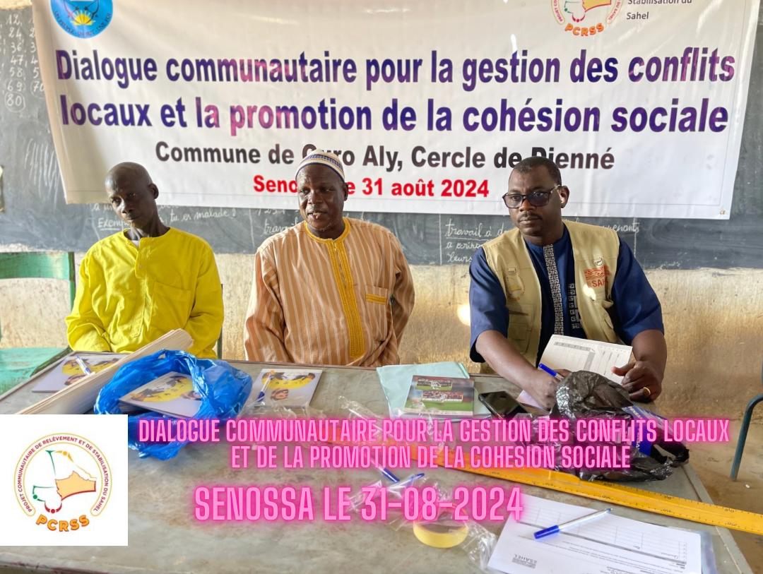 ONGImadel's tweet image. #PCRSS
Dans sa dynamique d’assistance aux communautés, #ONG_IMADEL a mené des ateliers de dialogue communautaire sur l&apos;ensemble des communes de la zone d’intervention pour la gestion des conflits locaux et la promotion de la cohésion sociale.
@ONGImadel @SOS_SAHEL_