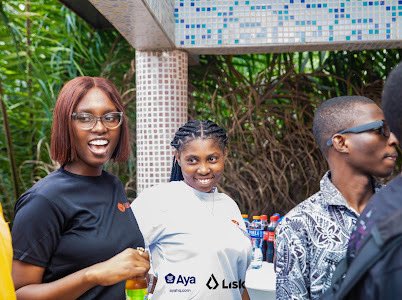 WikicatStalwart's tweet image. Ladies and gentlemen, it was at this point that I realized my brother, @evergenius_eg get Naija charm, proper one😂.

Need I say more ?
Well, Nigeria 1- Ghana -0 on the scoreboard for now.

#LiskXAyaRoadshow
#onchainBuildersProgram