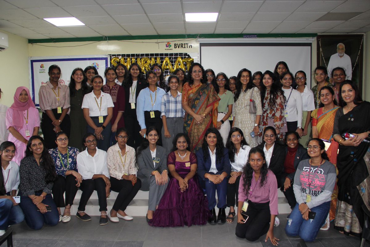 ✨ Rotaract Induction at BVRIT! ✨
Proud to induct the Rotaract Club at BVRIT, with Mrs. Tejdeep Kaur Menon, retired IPS, as our inspiring Chief Guest. Her leadership marks the start of an impactful journey of service! 💫🚀
#RotaractInduction #BVRIT #Shuruaat #WomenEmpowerment