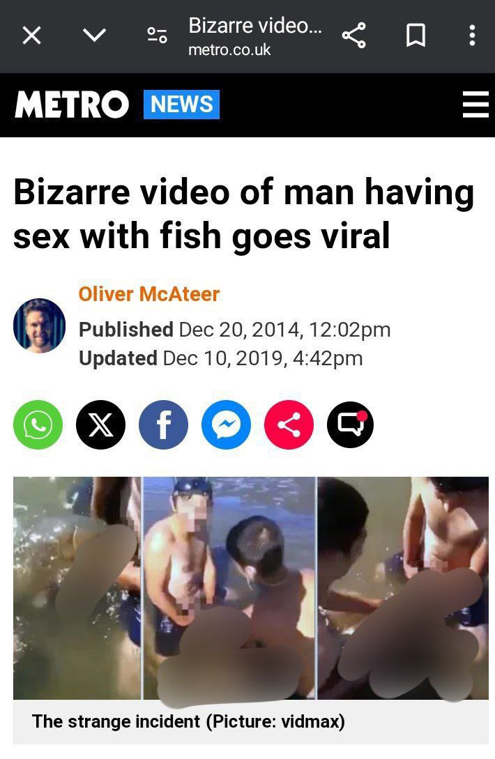 HPhobiaWatch's tweet photo. Garbage Human admin was arrested for raping a fish https://t.co/qgNps0Fi0D