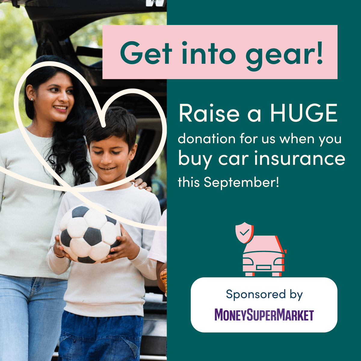 Buy car insurance via easyfundraising before 30th September, and you could win the cost of your policy as a much-needed donation for us! . Plus, when you sign up to easyfundraising, you'll raise a BIG donation for us when you shop with them: easyfundraising.org.uk/causes/doorway…