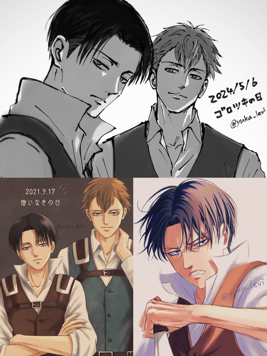 yuka_levi's tweet photo. ファンアートの前に悔いなきの日の絵を描かなくては…今年はちゃんと思い出した笑
 #9月17日は悔いなきの日
よろしくお願いします(？) https://t.co/8ZkeY6LkD8