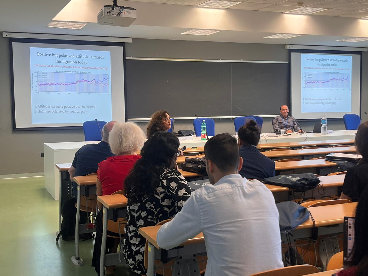 What a great way to kick off this year’s #SITESGLO2024 conference with a keynote by Ran Abramitzky (Stanford) on: Street of Gold: revising America’s immigration myths.