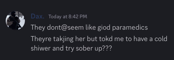 therepolaris's tweet photo. /  TW OVERDOSING MENTION

Don't forget the time Dax faked an overdose and bragged about a 15yo sexualizing herself in his dms on his priv, which he only deleted because someone else pointed out the fact that That is Weird. This guy also still had the time to be + https://t.co/EoqbK1wdan