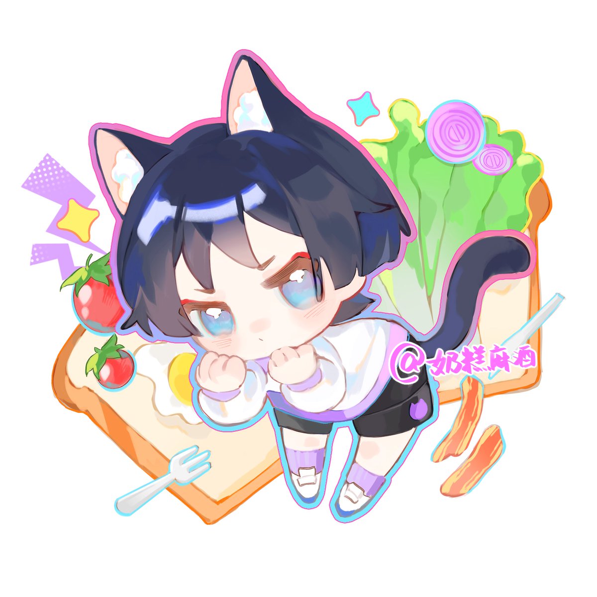 Cu09291's tweet image. 🐱x2
#scaramouche #wanderer #散兵
