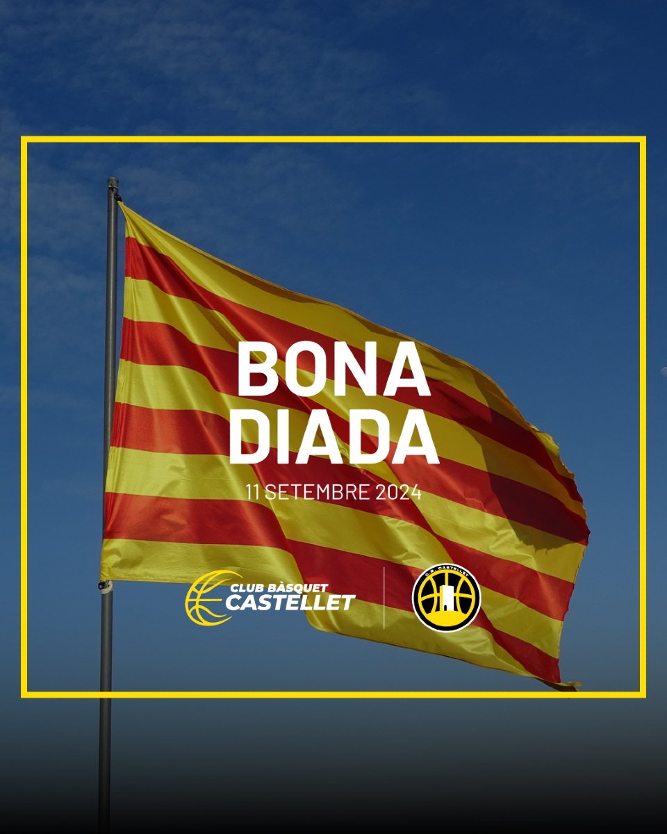 Us desitgem una bona Diada Nacional de Catalunya! 

#Diada2024
#SomCastellet 💛