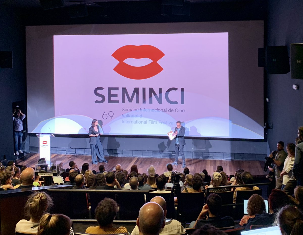 En la <a href="/Academiadecine/">Academia de Cine</a>, en la presentación de la programación de la 69 edición de la <a href="/SEMINCI/">SEMINCI | Festival de Cine</a> de Valladolid, con su director José Luis Cienfuegos al frente