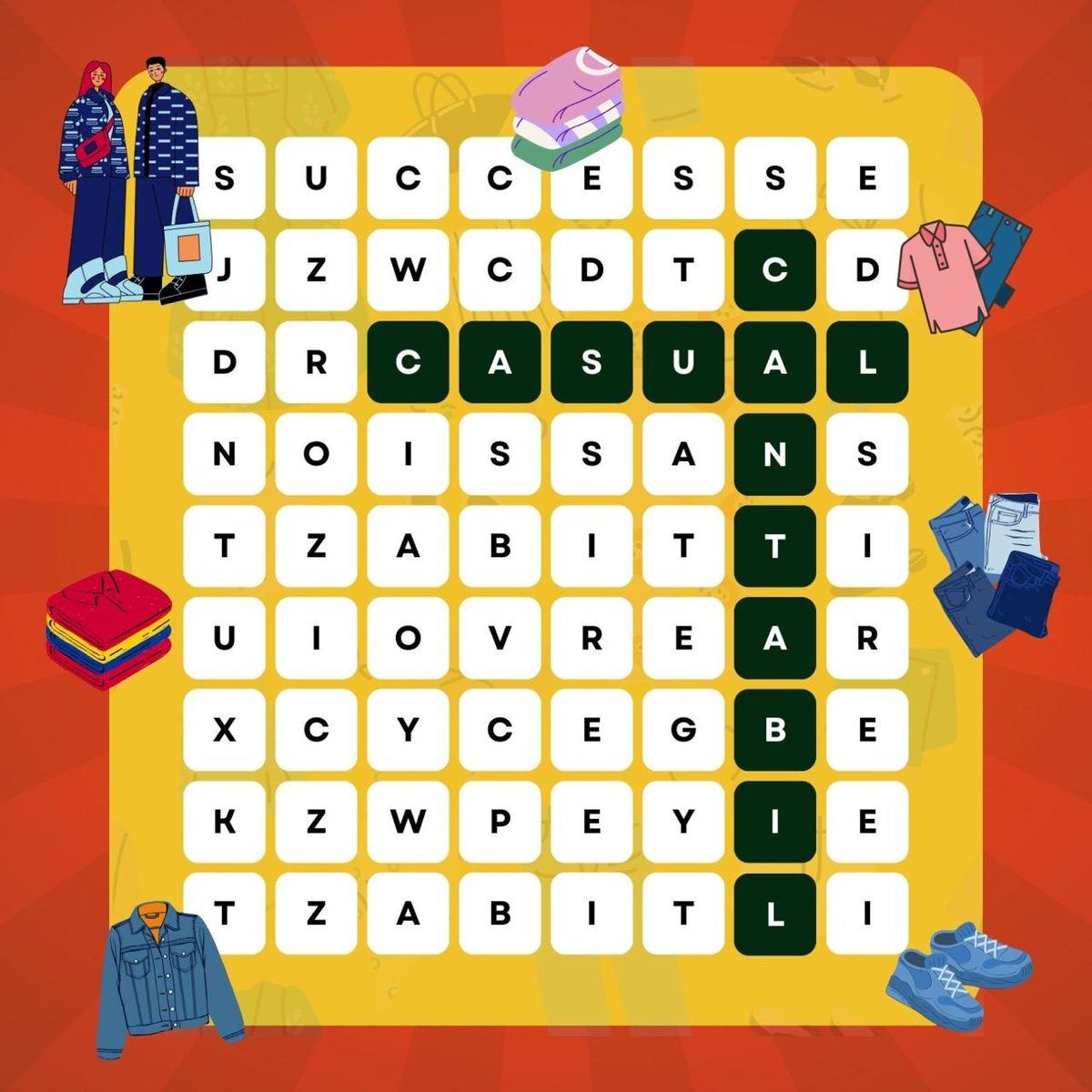 CANTABILINDIA's tweet photo. Puzzle solved: 'C' for Cantabil + 'C' for Casual = Ultimate Style Duo! Because your wardrobe deserves a little bit of both worlds. 😆👗 #Cantabil #CasualWear #StyleMix #Casual #Cantabilfashion #Solve #Puzzel https://t.co/DVUySU8Jb2