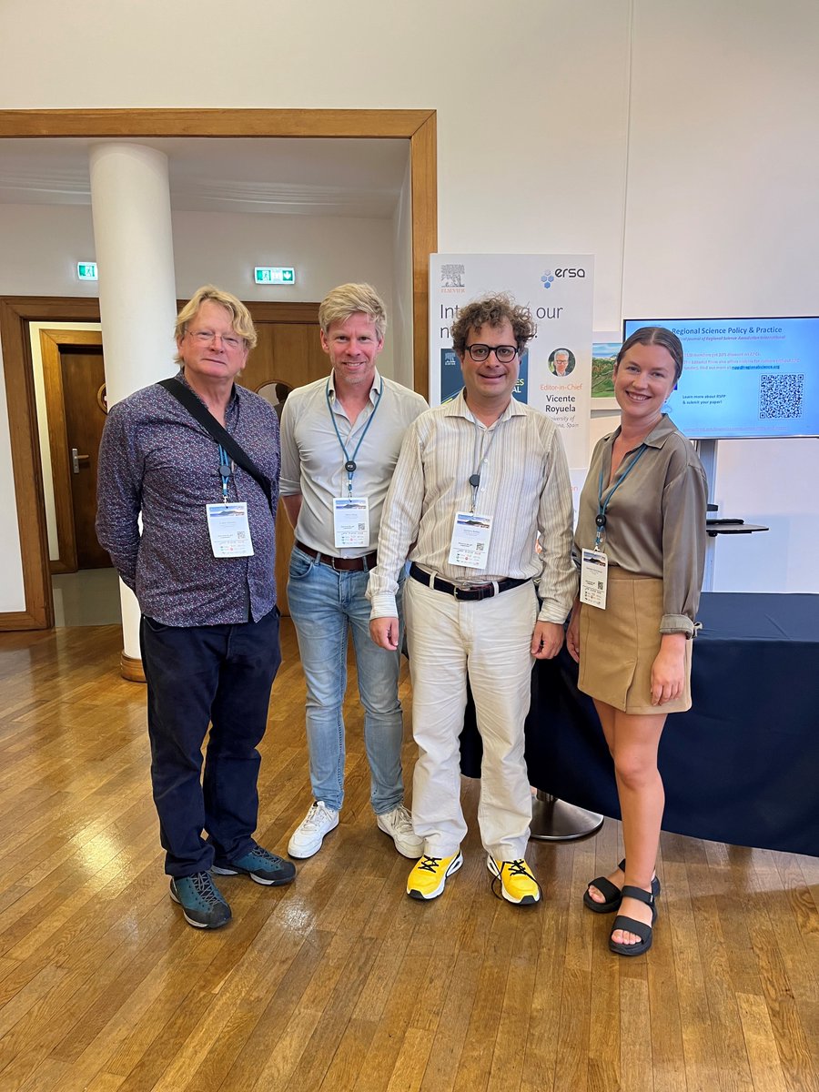 ✨Samanta Simonavičė, a doctoral student at our partner #Klaipeda University, participated in the European Regional Science Association (#ERSA) 2024 conference on #sustainability

#EUCONEXUS committed to fostering young talent in addressing critical global challenges🌱🌐