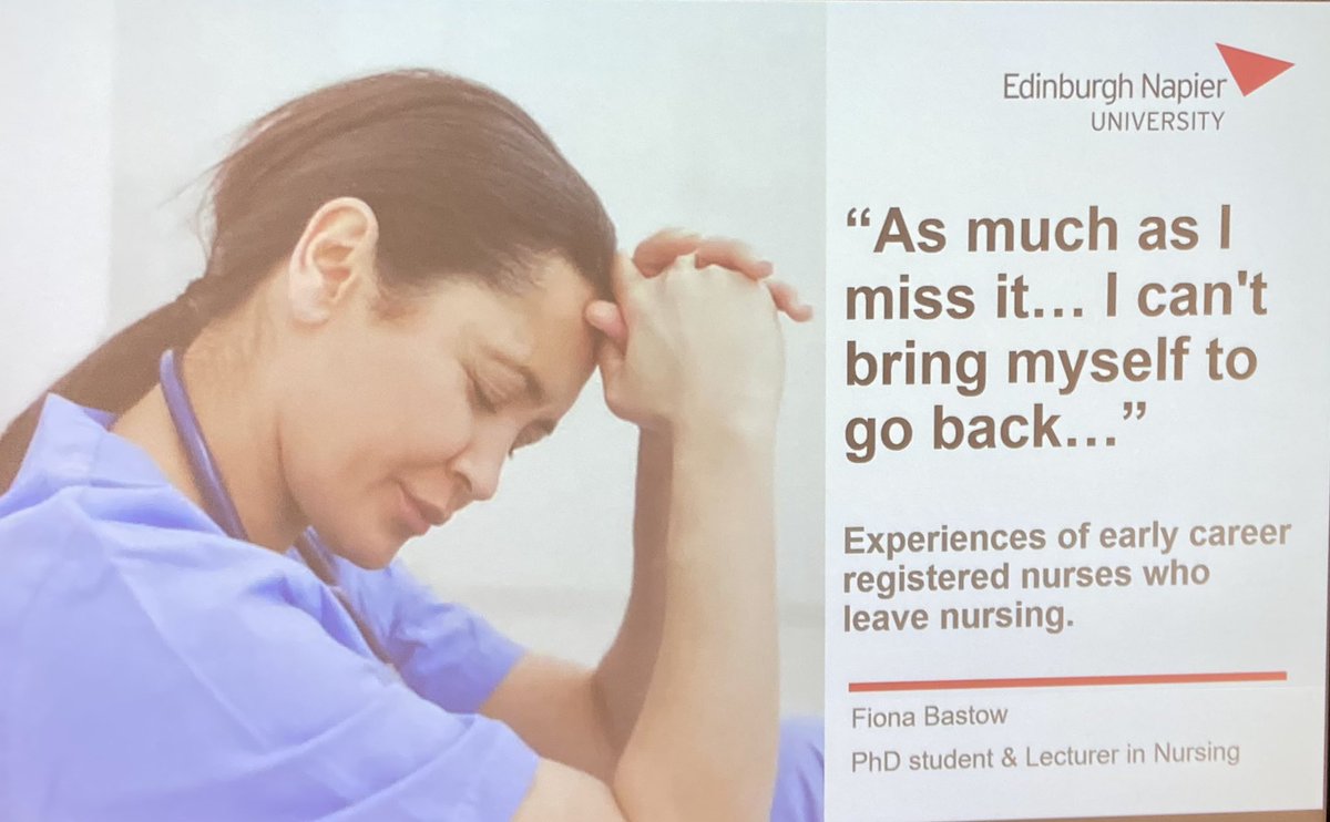 Prof Jane Ball (FRCN)💙 (@janeeball) on Twitter photo Why nurses leave… and why EARLY CAREER nurses (within 5 yrs of registration) leave. Listening to <a href="/FionaBastow/">Fiona Bastow</a> present on research into those who have left #RCNResearch24
Relevant to England’s N50k and long term workforce plan. @ZEjebu <a href="/annemarieraffer/">anne marie rafferty</a> Why nurses leave… and why EARLY CAREER nurses (within 5 yrs of registration) leave. Listening to <a href="/FionaBastow/">Fiona Bastow</a> present on research into those who have left #RCNResearch24
Relevant to England’s N50k and long term workforce plan. @ZEjebu <a href="/annemarieraffer/">anne marie rafferty</a>