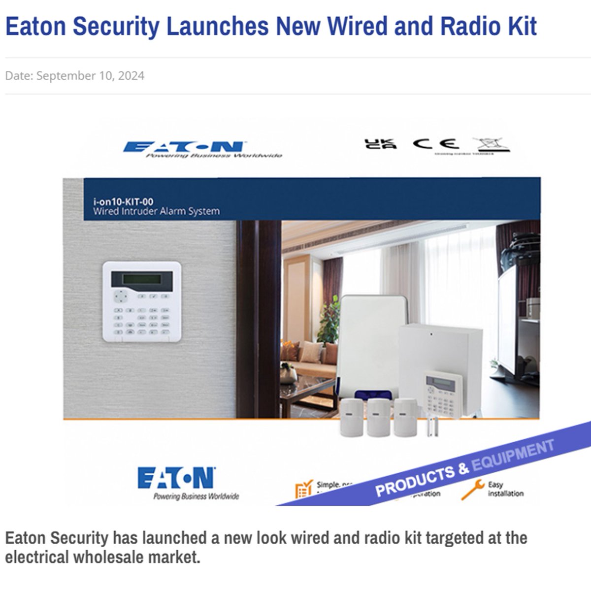 Check out #EatonSecuity's wired &amp; radio kits👇

pewholesaler.co.uk/eaton-security…

For more info get in touch:

📞Lucy 07940 246832

📨lucy@amckinneyagencies.co.uk