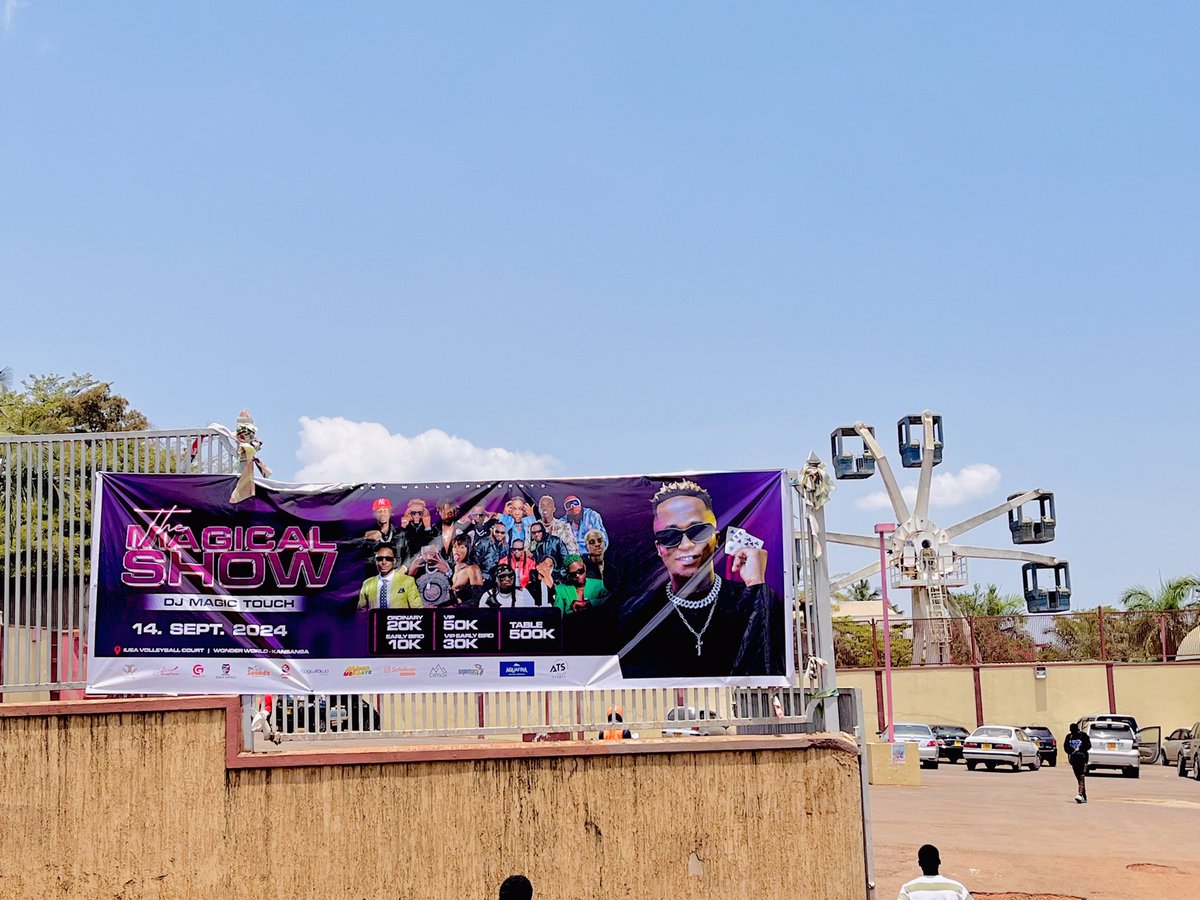DJMAGICTOUCHUG1's tweet photo. 📍WonderWorld Grounds well allocated for #TheMagicalShow24 

Come get a feel of a whole different magical vibes this Saturday! https://t.co/FKrl92p0le