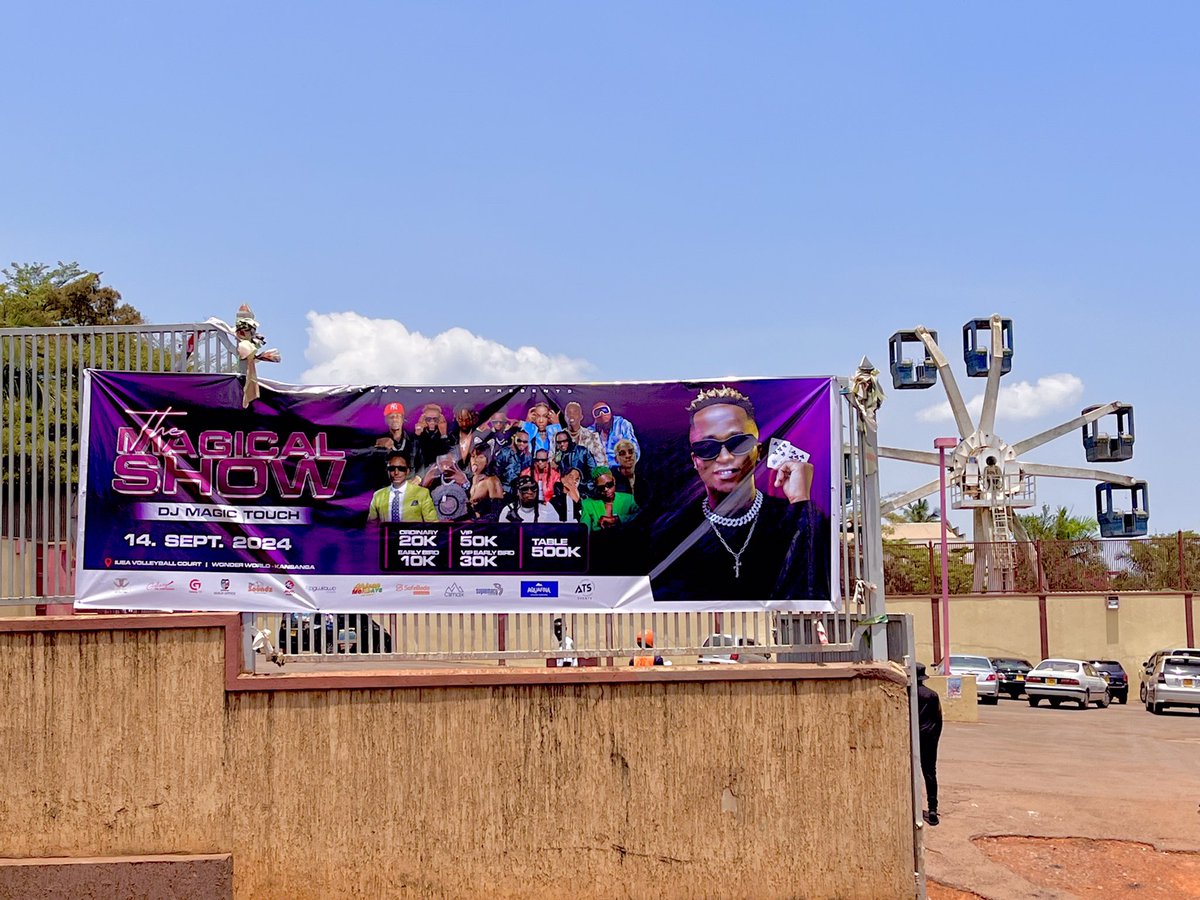 DJMAGICTOUCHUG1's tweet photo. 📍WonderWorld Grounds well allocated for #TheMagicalShow24 

Come get a feel of a whole different magical vibes this Saturday! https://t.co/FKrl92p0le