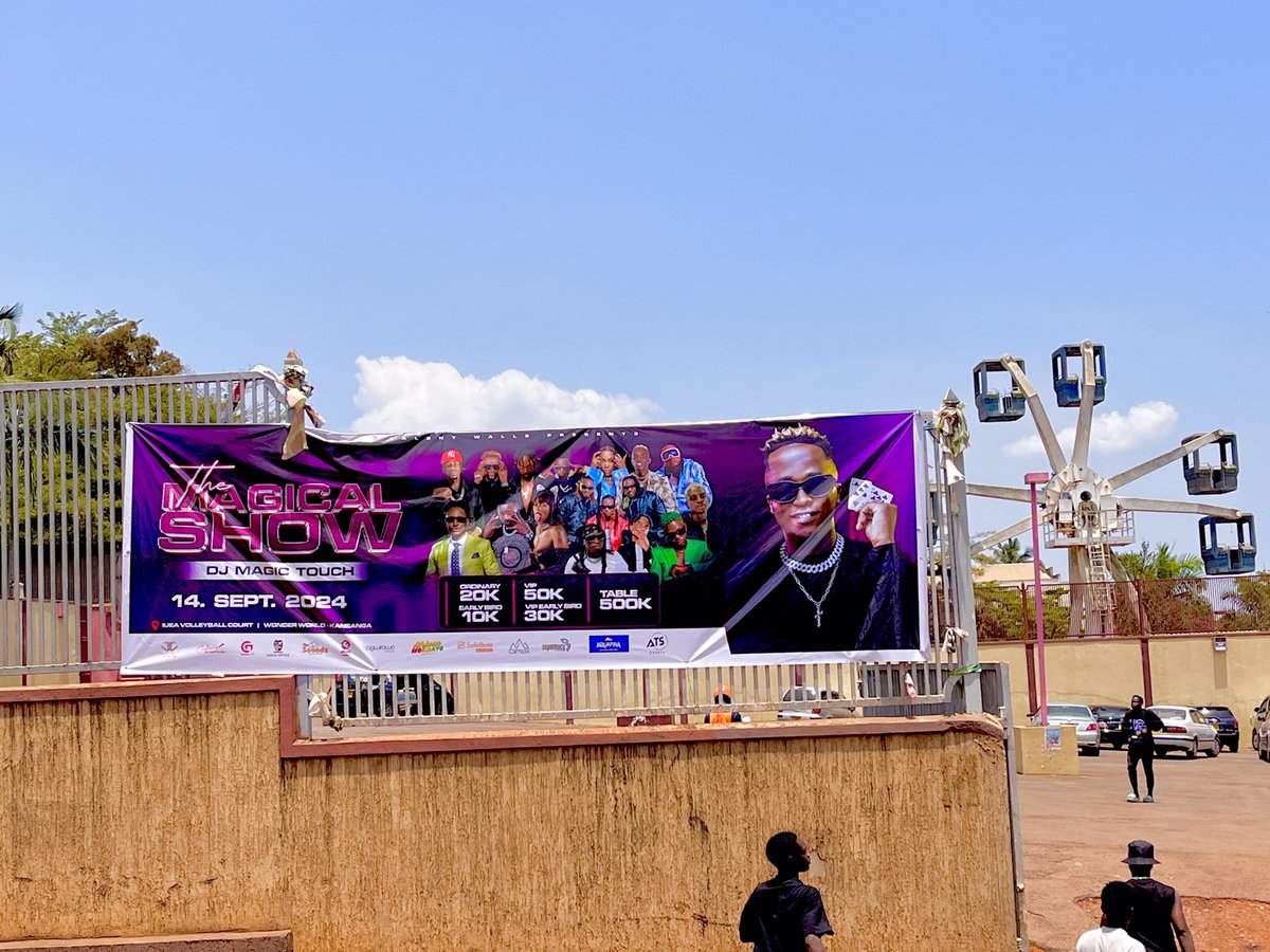 DJMAGICTOUCHUG1's tweet photo. 📍WonderWorld Grounds well allocated for #TheMagicalShow24 

Come get a feel of a whole different magical vibes this Saturday! https://t.co/FKrl92p0le