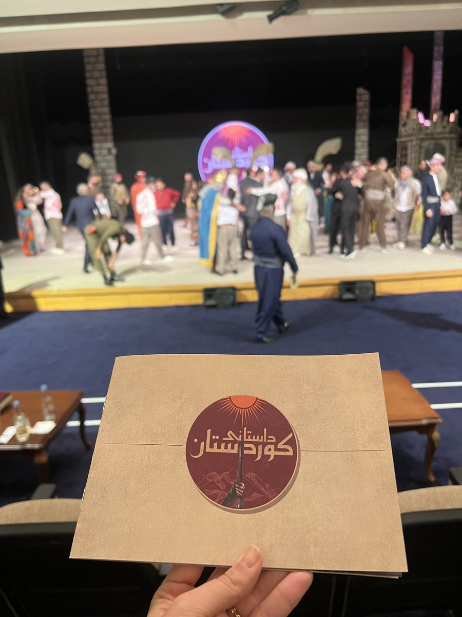 Incredible performance #DastaniKurdistan 
In the presence of the Father of Kurdistan, Kak <a href="/masoud_barzani/">Masoud Barzani</a> 

Such performances deserve continuous support and should be showcased throughout the year. 

We must tell our story!