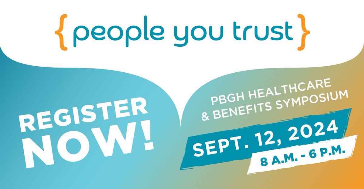 ONE MORE DAY TO REGISTER FOR OUR 2024 SYMPOSIUM! Register at pbghpa.org/symposium/

Join us for our biggest event of the year to hear from healthcare industry experts on the latest trends impacting your workforce and your bottom line.