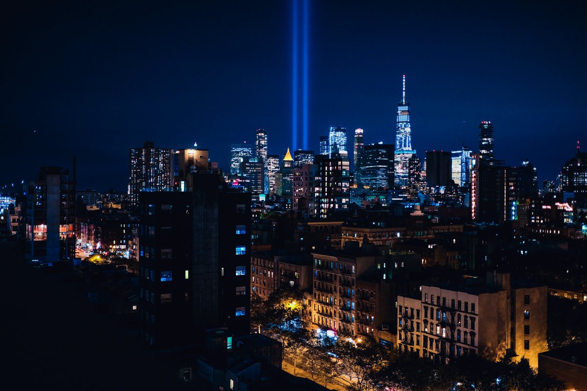 TDC1850's tweet photo. Today, we pause to honor and remember those lost on September 11th. We are forever grateful for the courage of first responders and the strength of communities who came together in the face of tragedy. Let’s take a moment to reflect on the resilience. https://t.co/mII2FwzsxC