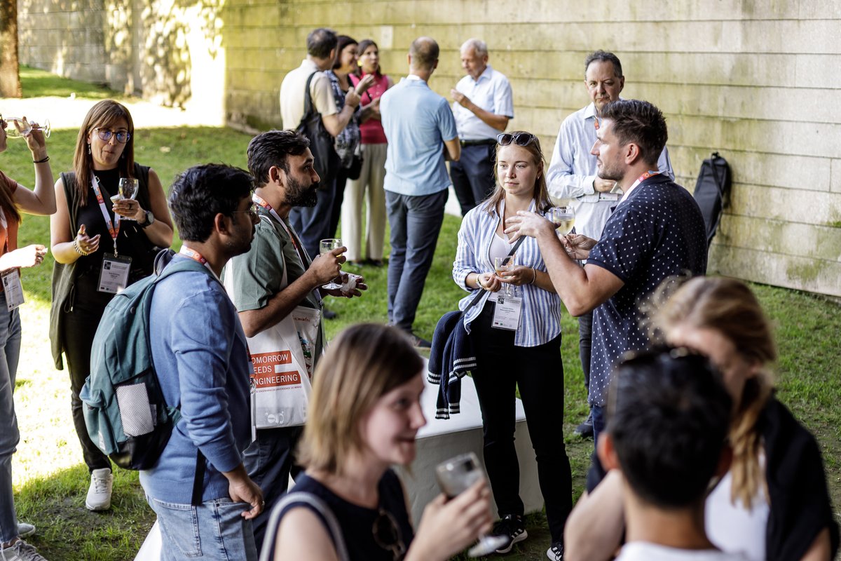 ICCS2024's tweet photo. What a way to start ICCS2024! 🍷🍴 Our welcome reception was a great opportunity for everyone to mingle, connect, and enjoy some delicious bites. Here’s to many more moments of networking and collaboration throughout the week!

#ICCS2024 #fibICCS2024  #UMinho #ISISE #fib https://t.co/yrrTOiLSLx