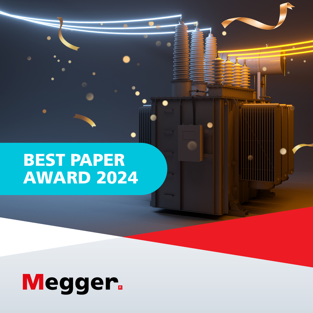 Orgulhosos por receber o #Prémio de Melhor Artigo 2024 no #CIGRE! 🏆 O nosso trabalho sobre o envelhecimento térmico de #transformadores em óleo mineral e éster natural continua a impulsionar a #inovação na #indústria.
megger.com/es-es/node/368…