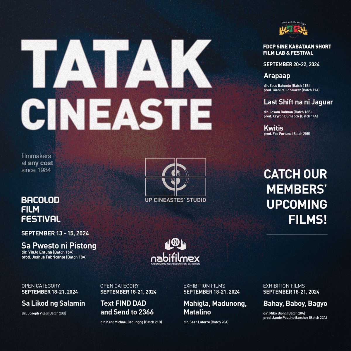 UP Cineastes' Studio tweet media