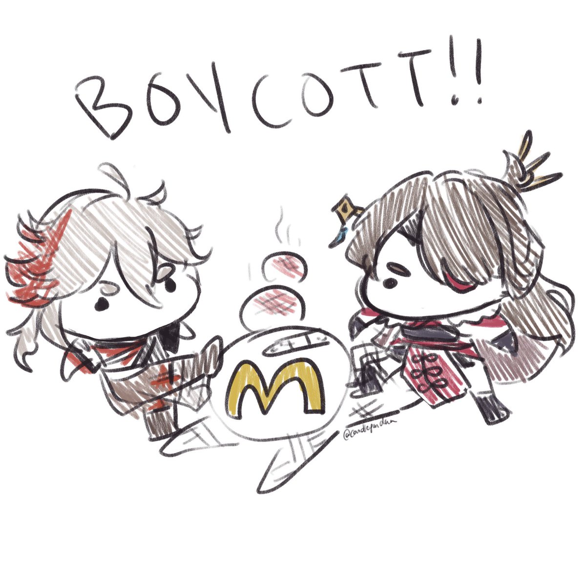 Kazuha and Beidou would not be doing this shit anyways Free Palestine