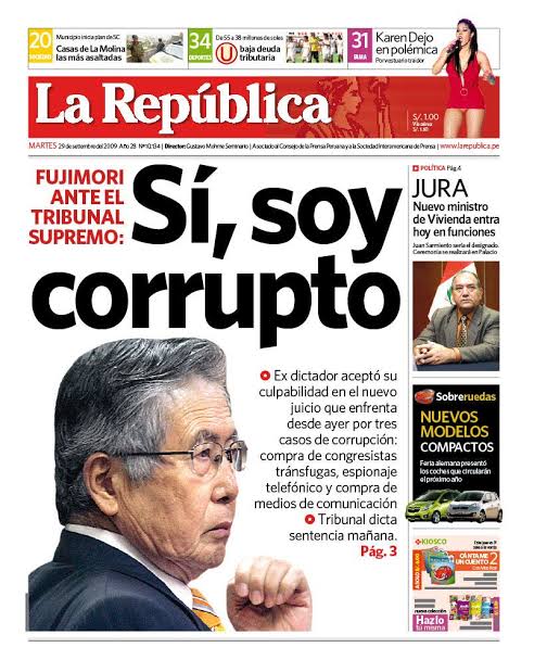 Para los que quieren lavar la cara a un tremendo delincuente