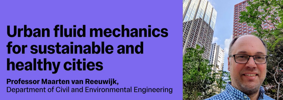 Imperial College Fluid Mechanics (@fluidsicl) on Twitter photo Join us for Professor Maarten van Reeuwijk’s <a href="/imperialcollege/">Imperial College London</a> Inaugural online or in person! 🌆✈️🌳🌴
Join the lecture live on our YouTube channel 👨🏫🛜💻
We look forward to seeing you on Wednesday 2 October!
imperial.ac.uk/events/180669/… Join us for Professor Maarten van Reeuwijk’s <a href="/imperialcollege/">Imperial College London</a> Inaugural online or in person! 🌆✈️🌳🌴
Join the lecture live on our YouTube channel 👨🏫🛜💻
We look forward to seeing you on Wednesday 2 October!
imperial.ac.uk/events/180669/…