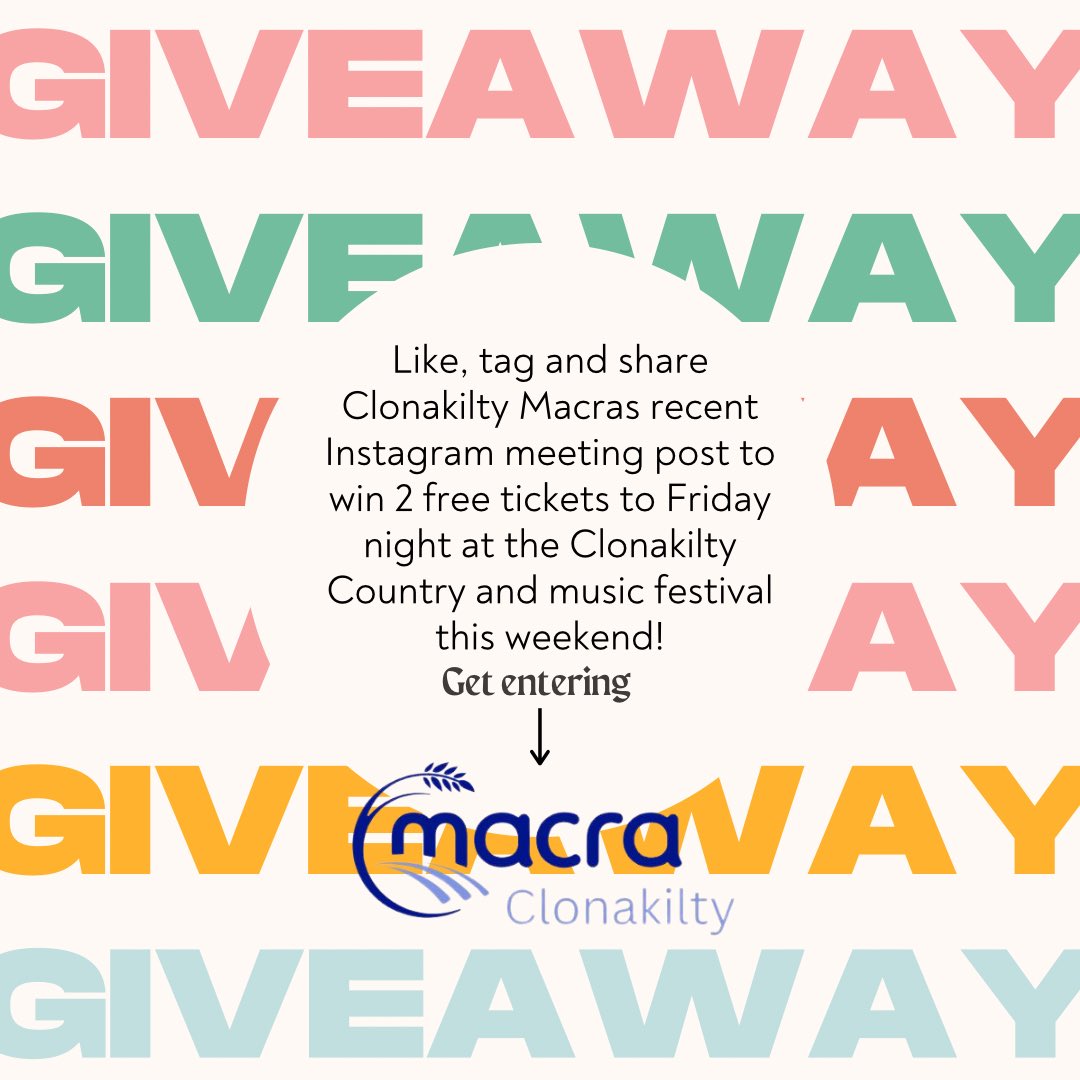 We are going to the Clonakilty Country Music and Jiving Event on Friday night for our social! Will you join us?