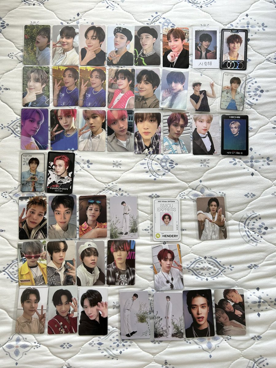 neocul_0l's tweet photo. nct トレカ 買取

希望額でお譲りできます！無償でお譲り出来るものもございますので、気になる方はリプまたはDMへお気軽にどうぞ！

求)買取

譲)ドヨン ロンジュン テヨン ヘチャン ジェヒョン ウィンウィン ジェミン テイル チョンロ クン https://t.co/VtMveN4qTW