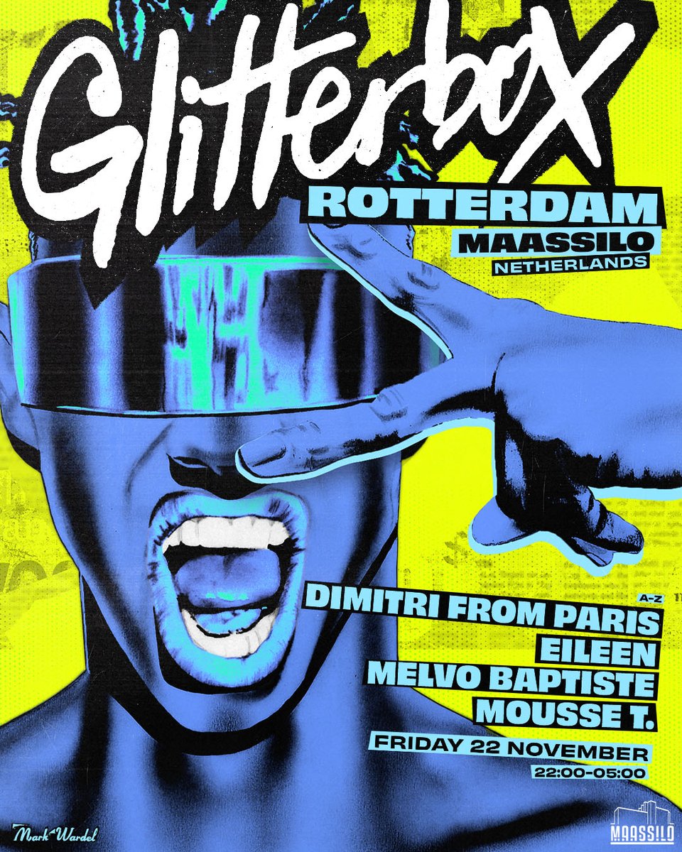 Rotterdam! 🇳🇱

General sale is now live for our show on November 22nd 

<a href="/DimitriParis/">Dimitri From Paris</a> 
Eileen
<a href="/MelvoBaptiste/">Melvo Baptiste</a> 
<a href="/moussetofficial/">Mousse T.</a>