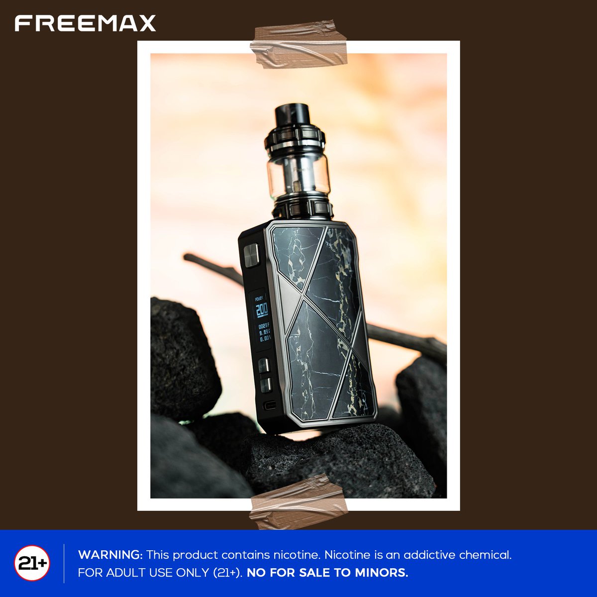 Freemaxvape's tweet photo. The sleek black Maxus 200W — Elegant, powerful, and built for performance. ⚡️🖤
.
.
.
.
.
Warning: This product contains nicotine. Nicotine is an addictive chemical.
Must be 21+.
-
#freemaxvape #maxus200w #lifestyle #explore #technology #flavor #innovation #style #stylish https://t.co/1gsI3Ucanv