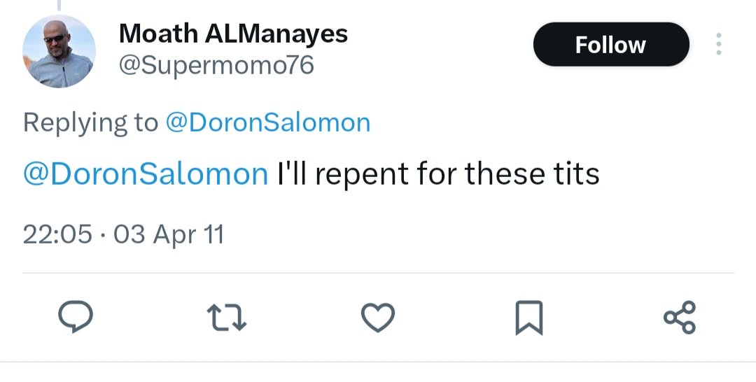 sw19resistance's tweet photo. See also his cringeworthy attempts to chat to porn actresses. Moath offers performance notes to one actress who had completed her first an*l scene. #thirsty #performancenotes #weirdo
7/ https://t.co/EjWVXbCF7R