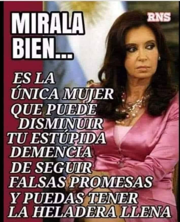 Rafael40424067's tweet photo. PARA QUE LO SEPAN LOS libertarios, QUE CRISTINA  FUE Y ES LA ÚNICA QUE NOS HIZO VIVIR FELICES, HOY TENEMOS A KICILLOF COMO LEGADO..✌️✌️✌️.. https://t.co/wGsjOOsw1K