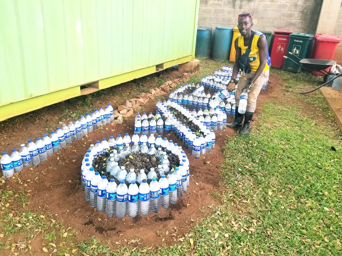 jp_luwaga's tweet photo. Gardening reimagined to create a unique garden planter for the Oxfam Uganda Kampala offices.#designed by JP Luwaga https://t.co/t277HI9R2T