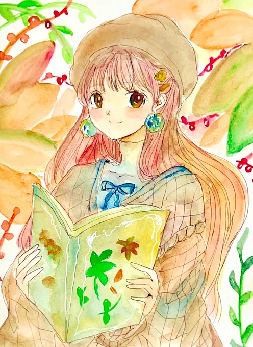 #イラスト #透明水彩 #illustration 