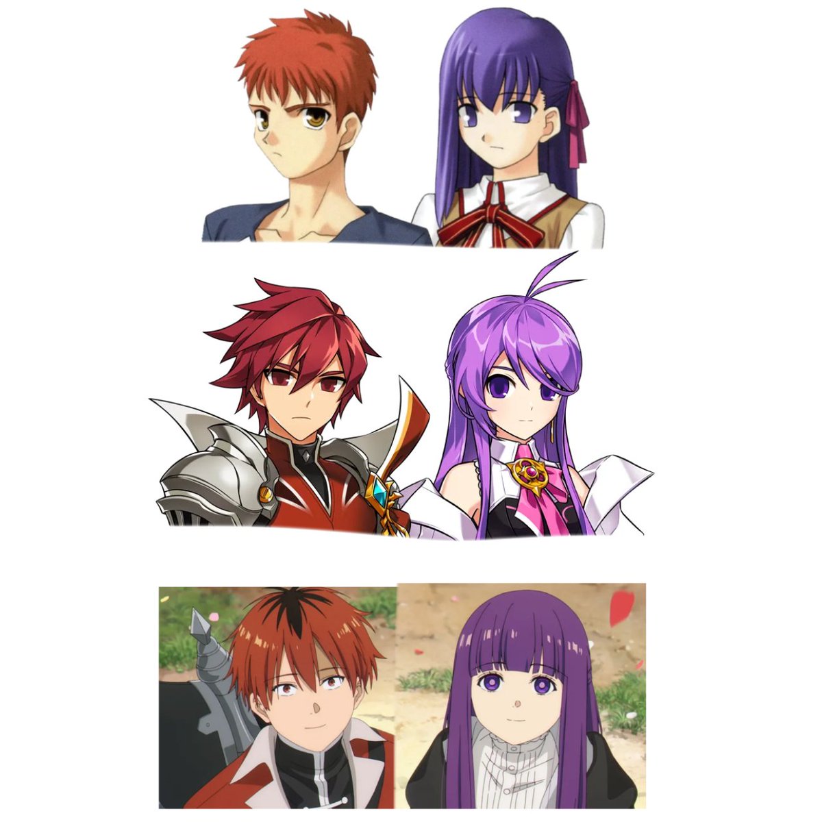 새삼느낀건데
적발뾰족머리전사남과 보라머리마법사여자아이는 꽤 유서깊은조합이구나싶음