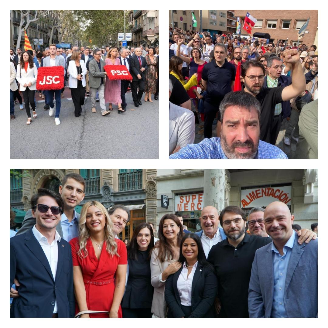 Aquest matí, com cada any, hem estat a la tradicional ofrena de la #Diada2024, i després a l'homenatge anual a #SalvadorAllende. Als carrers, una #DiadaDeTothom