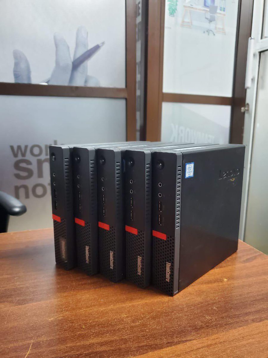 kurunzitech's tweet photo. What do you mean your workspace is crowded and looks messy when we have this Lenovo m710q tiny desktop 
Intel core i5 7th generation
16GB DDR4 RAM (expandable to 32GB)
256GB NVME SSD 
3.2Ghz processor speed 
6 usb 3.o ports 
2 display ports 
Ethernet cable 
Windows 10 pro 
2021 microsoft office 
Comes with free display to hdmi port
Price 19500

HanifaHeist Sim 2 Maandamano Qatar
