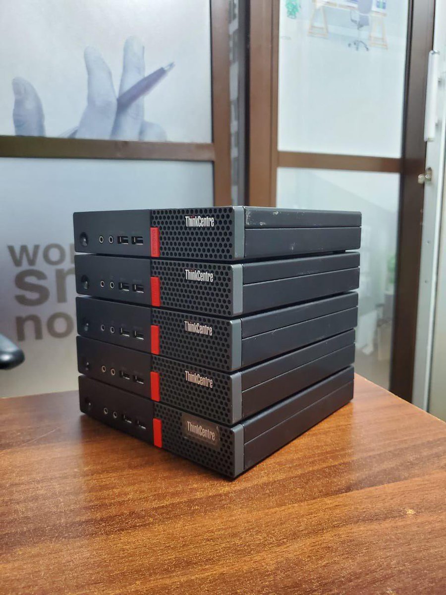 kurunzitech's tweet photo. What do you mean your workspace is crowded and looks messy when we have this Lenovo m710q tiny desktop 
Intel core i5 7th generation
16GB DDR4 RAM (expandable to 32GB)
256GB NVME SSD 
3.2Ghz processor speed 
6 usb 3.o ports 
2 display ports 
Ethernet cable 
Windows 10 pro 
2021 microsoft office 
Comes with free display to hdmi port
Price 19500

HanifaHeist Sim 2 Maandamano Qatar