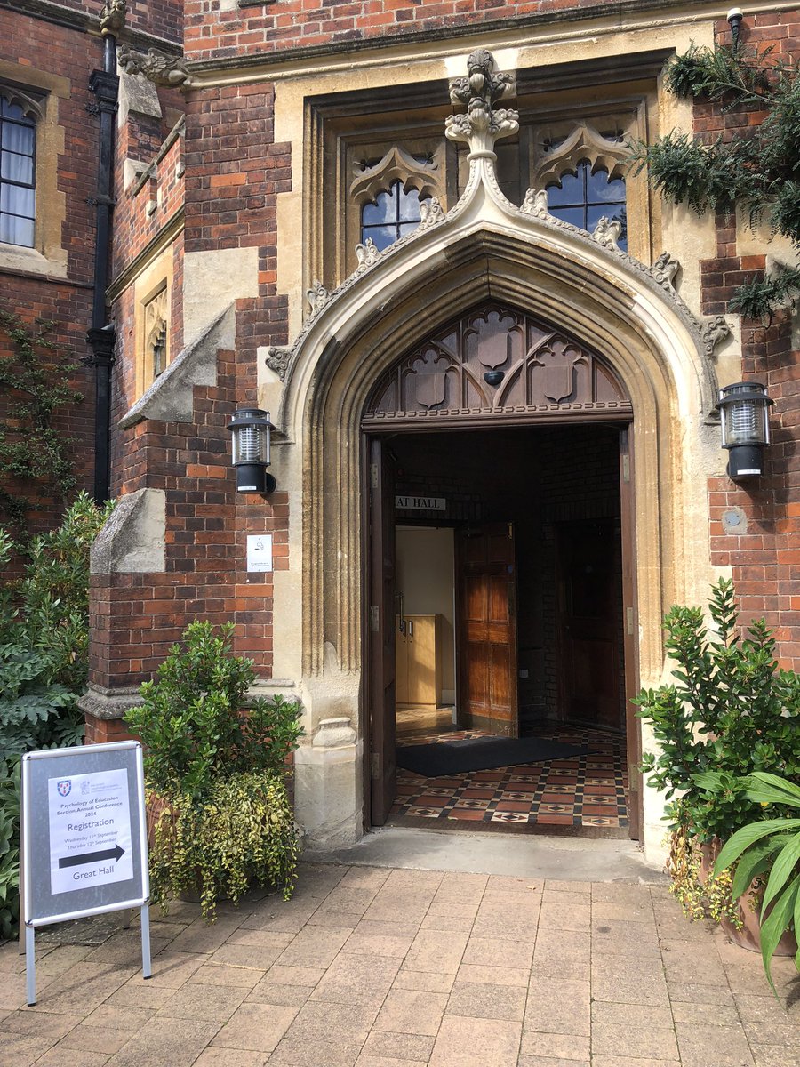 Arrived in the sunshine at beautiful Homerton college Cambridge for #BPSPES2024 <a href="/BPS_PES/">BPS_PES</a>