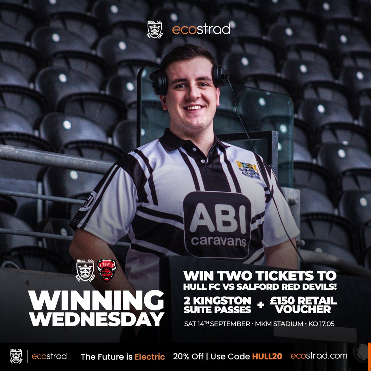 Hull FC (@hullfcofficial) on Twitter photo ๐ ๐ช๐๐ก๐ก๐๐ก๐ ๐ช๐๐๐ก๐๐ฆ๐๐๐ฌ ๐
Resident DJ Eddie Richards is giving you the chance to win two tickets, two Kingston Suite passes, and a ยฃ150 Hull FC retail voucher ahead of Saturday's game ๐ฅณ๐
Share this post, and tag a friend in the replies to be in with a chance ๐ ๐ ๐ช๐๐ก๐ก๐๐ก๐ ๐ช๐๐๐ก๐๐ฆ๐๐๐ฌ ๐
Resident DJ Eddie Richards is giving you the chance to win two tickets, two Kingston Suite passes, and a ยฃ150 Hull FC retail voucher ahead of Saturday's game ๐ฅณ๐
Share this post, and tag a friend in the replies to be in with a chance ๐