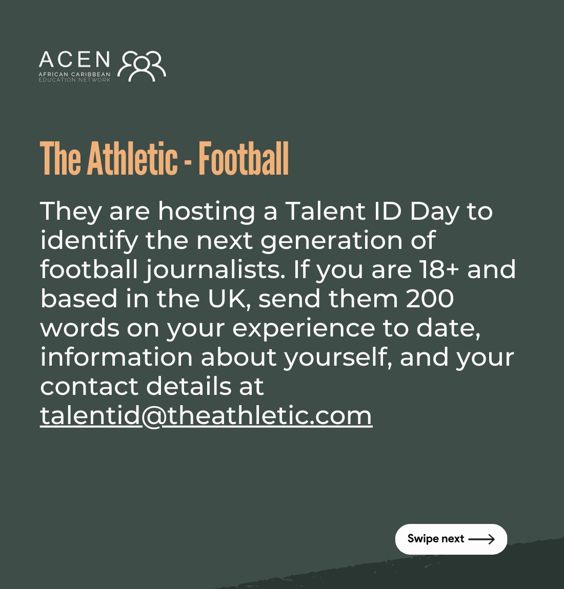 Discover a range of opportunities available this summer, from internships to scholarships and educational programs, designed to enrich and equip students with skills and valuable experiences.

 Join our network for free access to the latest opportunities. Link in bio.