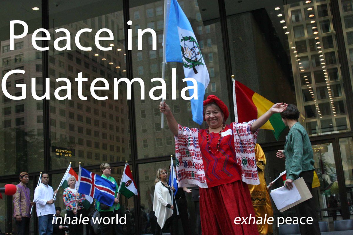 #CallToPeace! Join us in honoring one country daily, sending Peace and Love to Humanity. Peace in the Republic of Guatemala! 
Join us for Peace Day in Daley Plaza on Monday Sept. 23rd at 11:30 AM peaceschool.org/peace-day
.
.
.
 #peace #guatemala
#inhaleworldexhalepeace
286