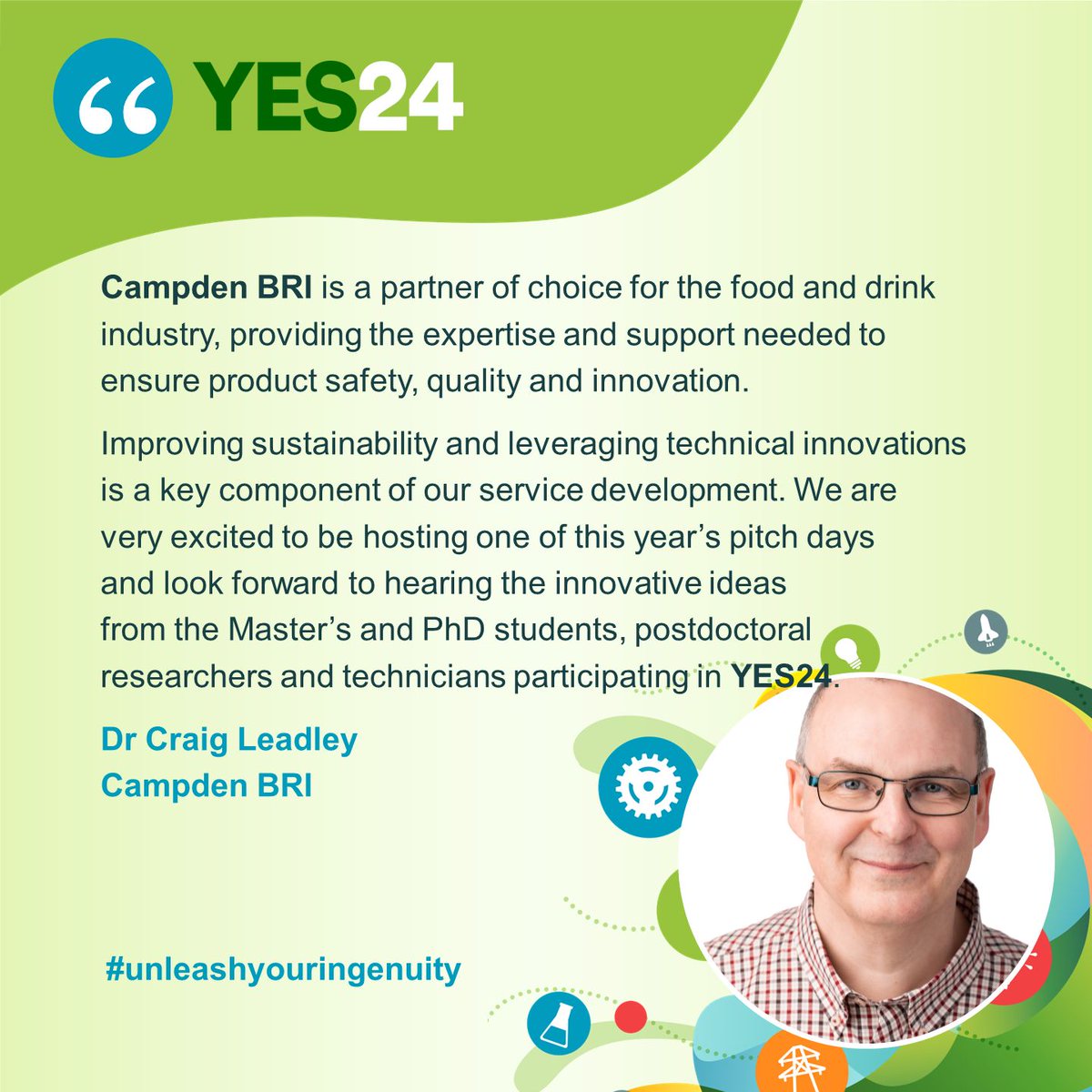 📢 We are pleased as punch that we are heading to @CampdenBRI this year for our #YES24 food and drink pitch day!

🔰 Join us Wednesday 4 December! Find out how: ow.ly/OWFu50SWIeV.

📅 Applications close this Friday!