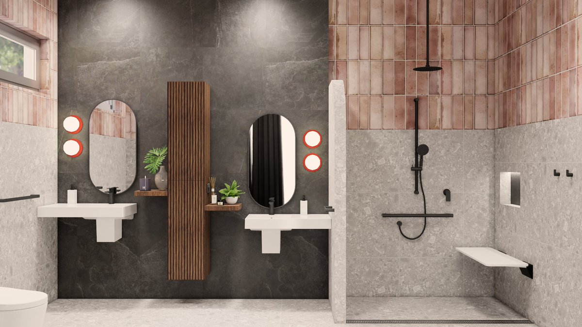 tafesa's tweet photo. Congrats to TAFE SA grad Fareeha Saif for winning the national KBDi award! 🏆 Her design combines style and accessibility, proving inclusive spaces can still shine. 🌟

#tafesa #buildingdesign #kbdiawards #accessibility #gogetit https://t.co/pXNAdmmALx